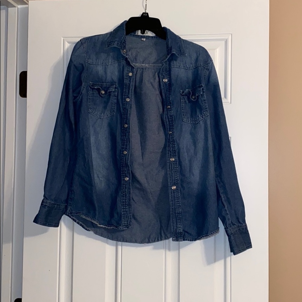 Denim flannel bundle